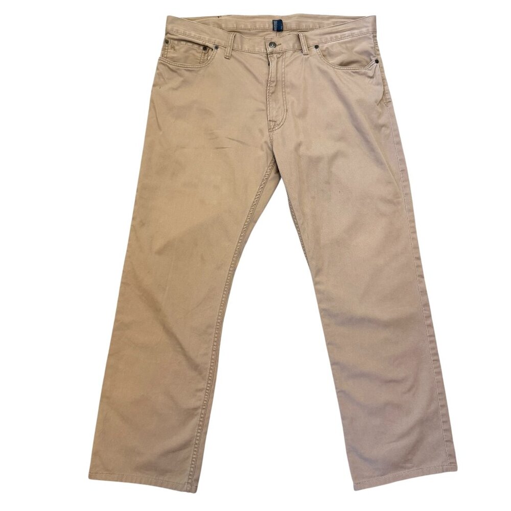 Polo Ralph Lauren 650 Straight Leg Khaki Chinos Pants Men's size 38x32